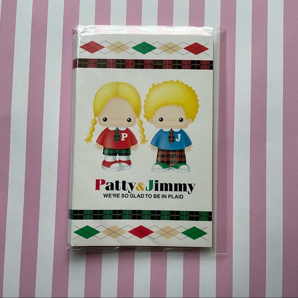 Sanrio Patty and Jimmy Plaid set - 1998 - Picture 8 of 9